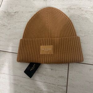 Rag & Bone Brown Knit Men’s beanie .. o/s ..wool blend 
NWT ..authentic
